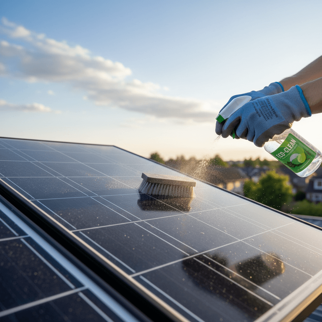 Solar and motor maintenance