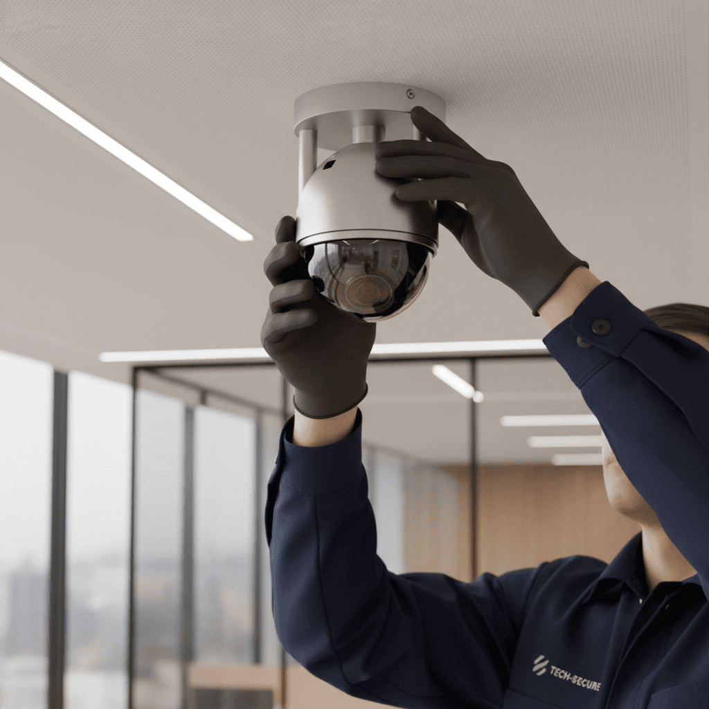 CCTV camera installation